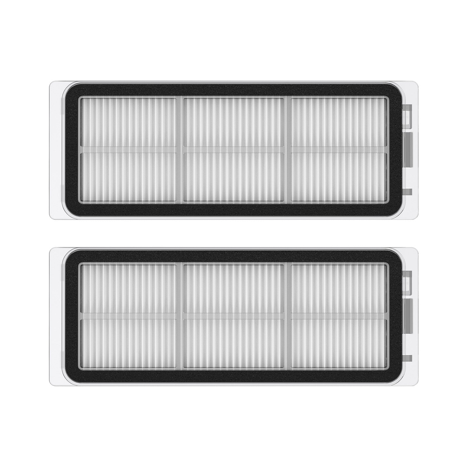 Replacement filters for Dreame L20 Ultra Robot Vacuum, pack of two for enhanced cleaning.